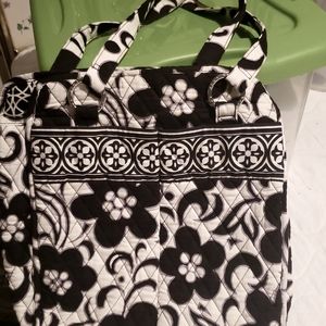 Vera Bradley Black & White quilted bag